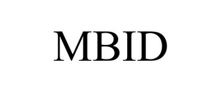 MBID