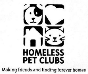 HOMELESS PET CLUBS MAKING FRIENDS AND FINDING FOREVER HOMES