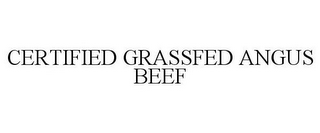 CERTIFIED GRASSFED ANGUS BEEF