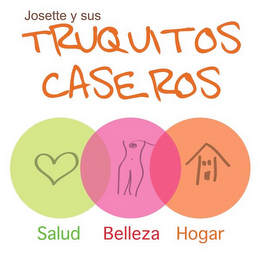 JOSETTE Y SUS TRUQUITOS CASEROS SALUD BELLEZA HOGAR