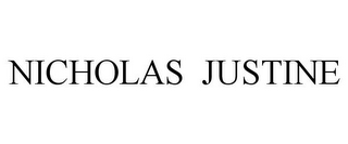 NICHOLAS JUSTINE