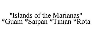 "ISLANDS OF THE MARIANAS" *GUAM *SAIPAN *TINIAN *ROTA