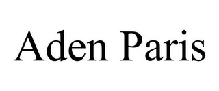 ADEN PARIS