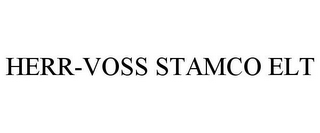 HERR-VOSS STAMCO ELT