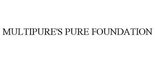 MULTIPURE'S PURE FOUNDATION