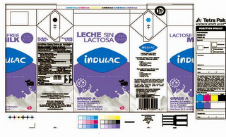 INDULAC LECHE SIN LACTOSA