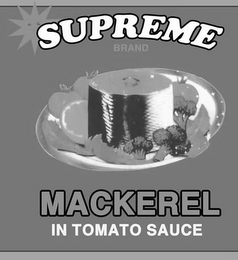 SUPREME BRAND MACKEREL IN TOMATO SAUCE