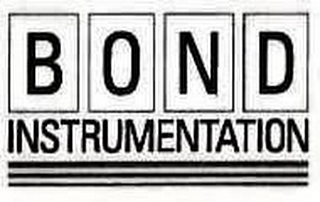 BOND INSTRUMENTATION