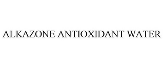 ALKAZONE ANTIOXIDANT WATER