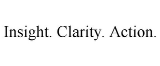 INSIGHT. CLARITY. ACTION.