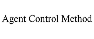 AGENT CONTROL METHOD