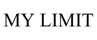 MY LIMIT