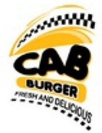 CAB BURGER FRESH AND DELICIOUS