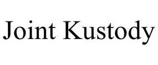 JOINT KUSTODY