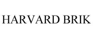 HARVARD BRIK