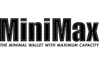 MINIMAX THE MINIMUM WALLET WITH MAXIMUM CAPACITY