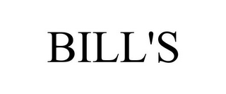 BILL'S