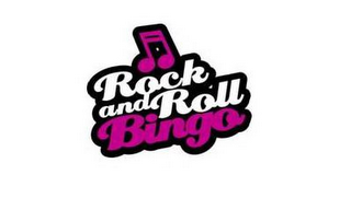 ROCK AND ROLL BINGO