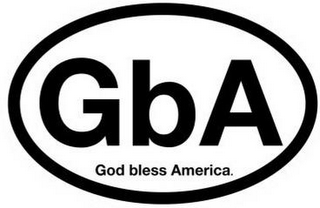 GBA GOD BLESS AMERICA.