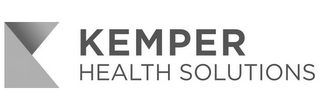 K KEMPER HEALTH SOLUTIONS