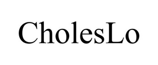 CHOLESLO