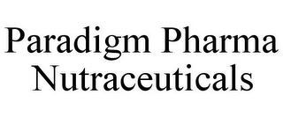 PARADIGM PHARMA NUTRACEUTICALS