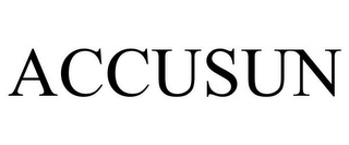 ACCUSUN