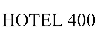 HOTEL 400