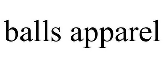 BALLS APPAREL