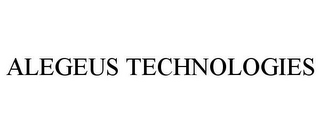 ALEGEUS TECHNOLOGIES