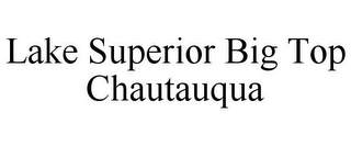 LAKE SUPERIOR BIG TOP CHAUTAUQUA