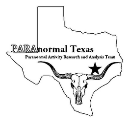 PARANORMAL TEXAS PARANORMAL ACTIVITY RESEARCH AND ANALYSIS TEAM