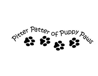 PITTER PATTER OF PUPPY PAWS