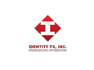 I IDENTITY FX, INC. STEREOSCOPIC OPTIMIZATION