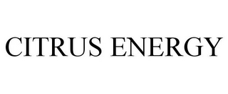 CITRUS ENERGY