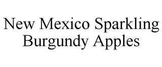 NEW MEXICO SPARKLING BURGUNDY APPLES