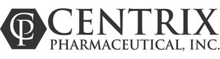 CP CENTRIX PHARMACEUTICAL, INC.