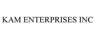 KAM ENTERPRISES INC