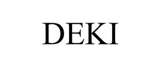 DEKI