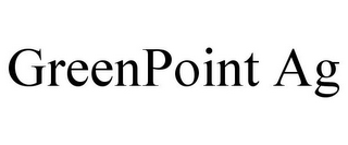 GREENPOINT AG