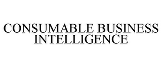 CONSUMABLE BUSINESS INTELLIGENCE