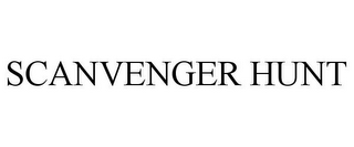 SCANVENGER HUNT