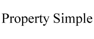 PROPERTY SIMPLE