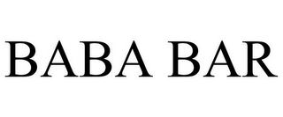 BABA BAR