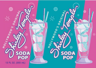 HOLLYWOOD'S ORIGINAL SHIRLEY TEMPLE SODAPOP