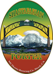 SHASTAFARIAN WEED PORTER MT SHASTA BREWING CO. WEED, CA