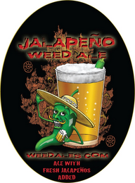 JALAPEÑO WEED ALE WEEDALES.COM ALE WITH FRESH JALAPEÑOS ADDED