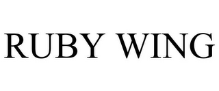 RUBY WING