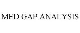 MED GAP ANALYSIS