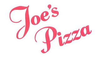 JOE'S PIZZA